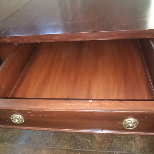 Antique table from Brussels with 2 mechanisms, like new