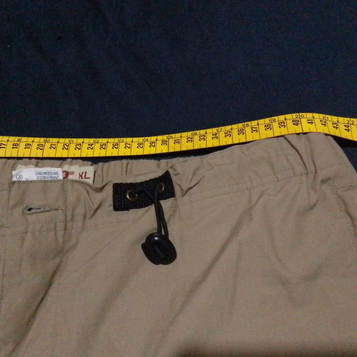 Men's Pants XL like new, beige, Italian with zipper pockets