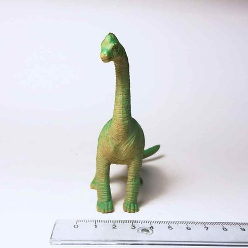 Plastic dinosaur figure used