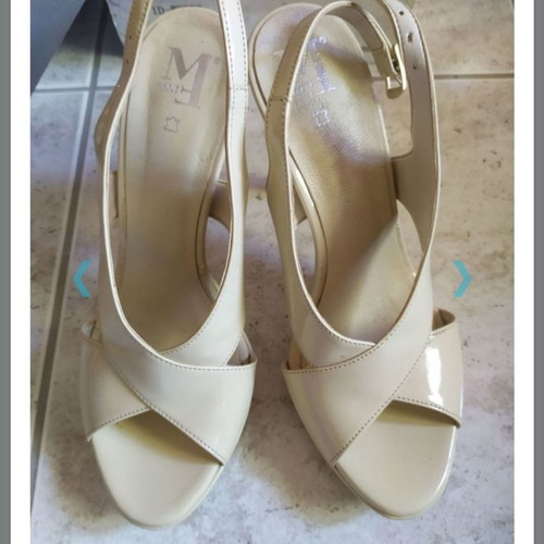 Makis Fardoulis beige sandals used, size 37