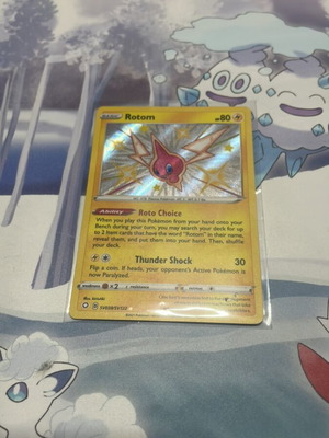 Rotom Baby Shiny Sv038/Sv122 Pokémon card like new
