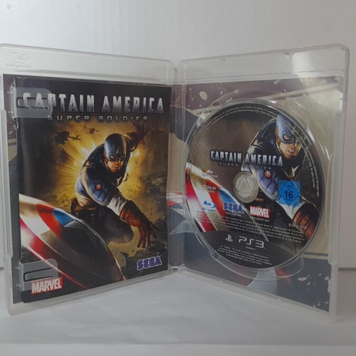 Captain America Super Soldier PS3 game, excellent condition, English version