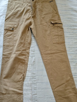 Emerson cargo pants beige size 34