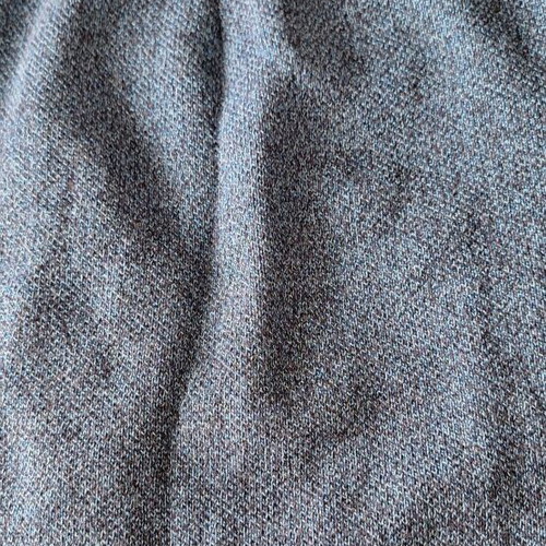 Blue wool mini skirt like new