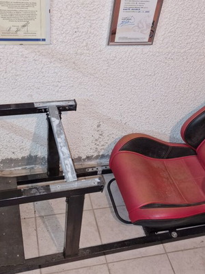 Playseat sim racing seat without steering wheel