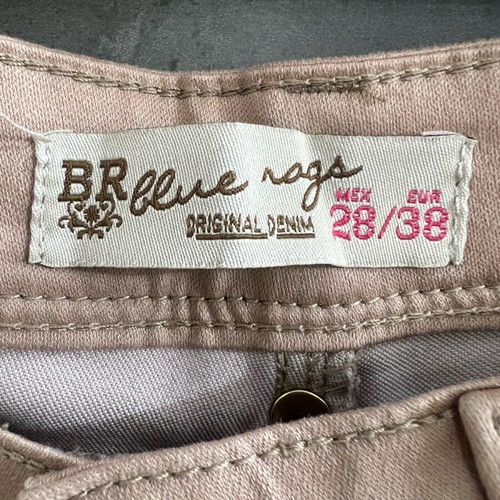 Blue Rags women's five-pocket jeans pants like new, size 38, beige