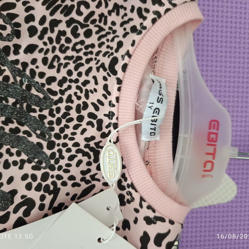 Girls' tracksuit set for 1 year old