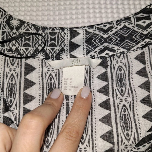 Women's printed kaftan H&M like new, size M
