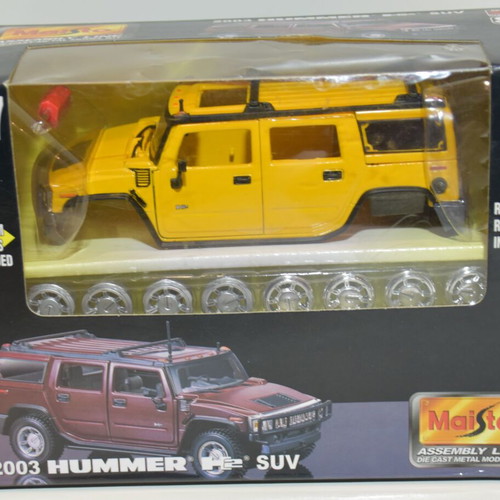 Maisto Hummer H2 SUV 1:27 assembly model 2003 new