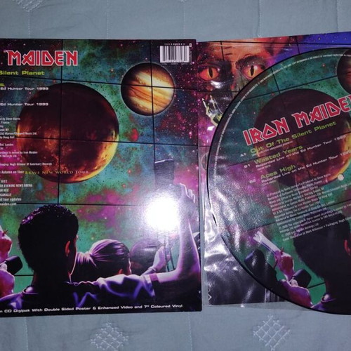 Iron Maiden Out Of The Silent Planet vinyl like new, metal