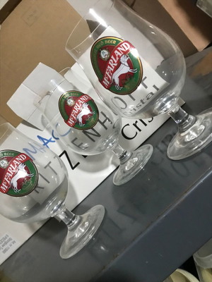 Mc Farland collectible beer glasses new, pack of 6
