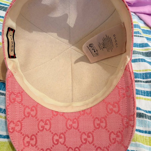 Gucci hat new, pink, size M