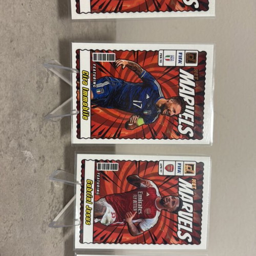 Donruss Soccer FIFA Net Marvels 2023-24 new 4-card set Sommer, Immobile, Jesus, Oblak