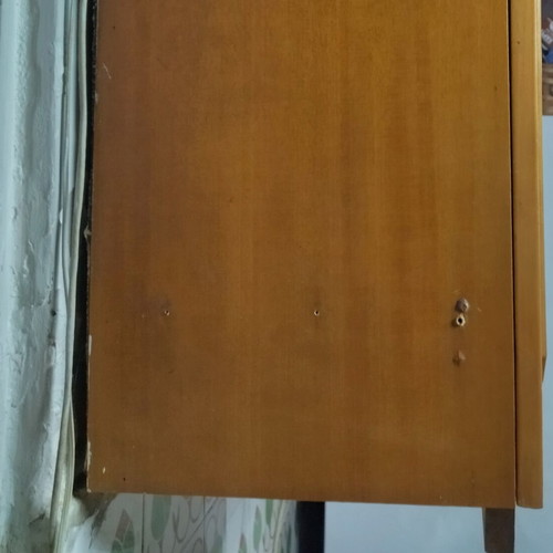 Kitchen cabinet with wooden doors used, 88x78x34 cm