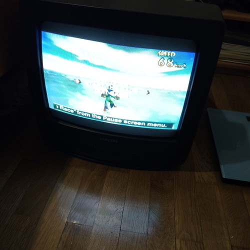 Nintendo 64 console used with jumper pack, power supply, cables, and two faulty controllers