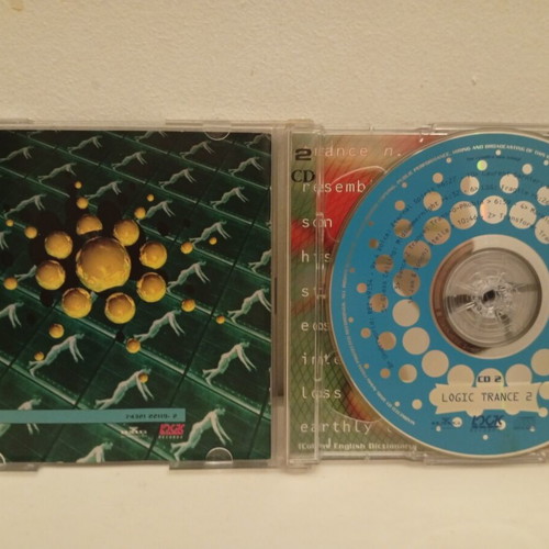 Logic Trance 2 double CD used, electronic trance 1994