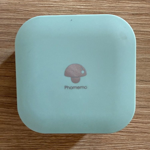 Phomemo T02 portable thermal printer with extra paper roll
