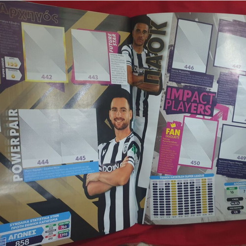 Panini Super League 2025 - 2026 Album new