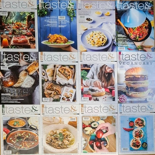 Real Taste & Style cooking magazines new, set of 36 issues