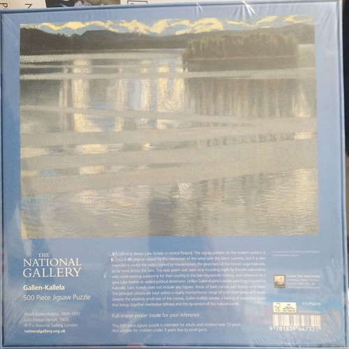 Puzzle 500 pieces National Gallery Gallen Kallela Lake Keitele new