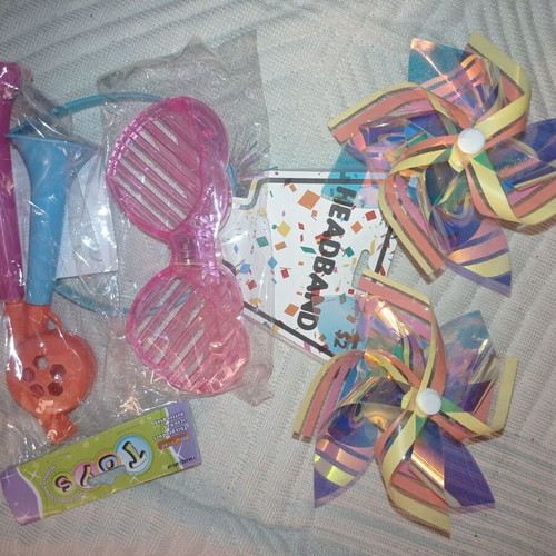 Carnival accessories set new, pack of 3 items