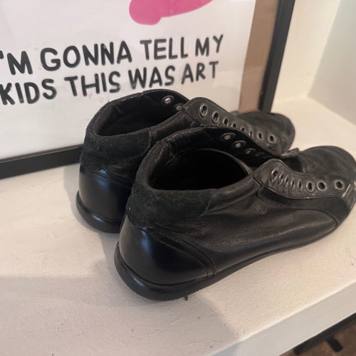 Prada boots used, model 2002, black, size 41.5