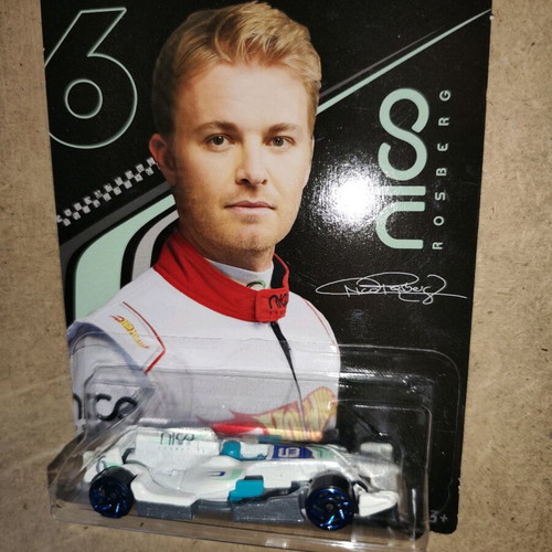 Hot Wheels Diecast Nico Rosberg F1 Car Set of 3 New