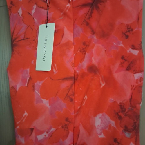 Trendyol maxi dress new, pink, size L