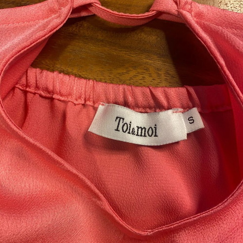 Toi&Moi top coral/pink S like new