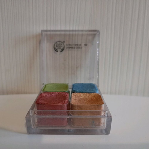 Body Shop eyeshadows used