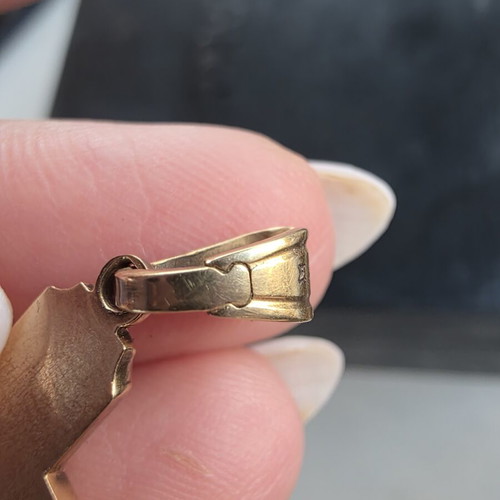 Gold cross 585 heavy 14K