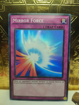 Mirror Force Yu-Gi-Oh! trap card