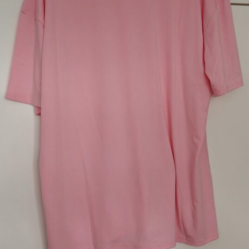 Pink V-neck blouse, XXL size
