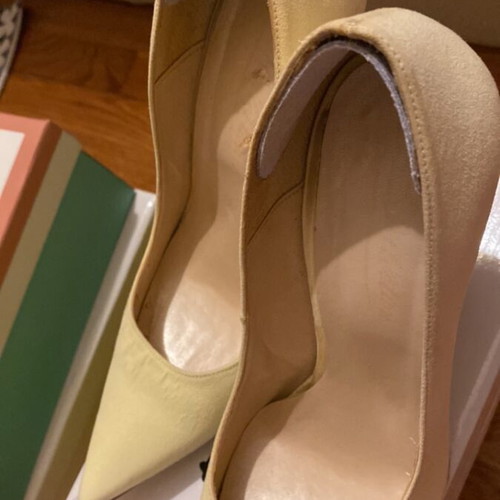 Silia D yellow lemon pumps used, size 39