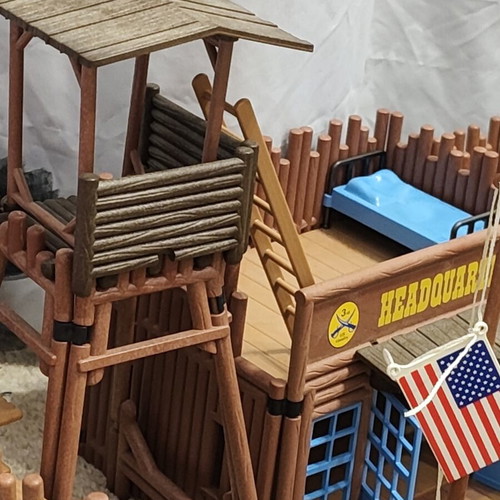 Playmobil Fort Bravo with extras used