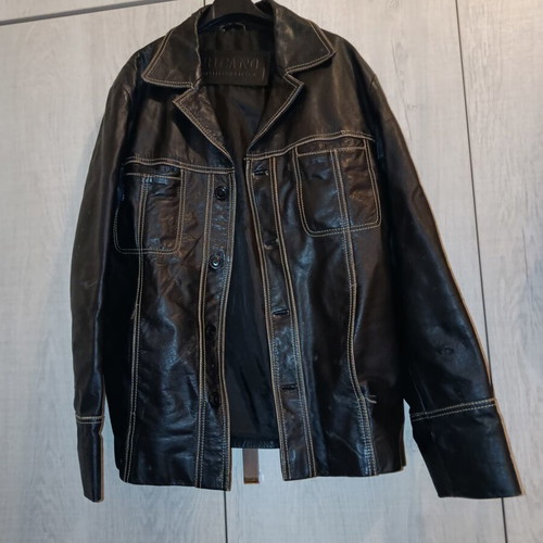 Men's jacket black, like new, size M