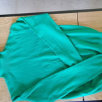 Green turtleneck sweater S/M