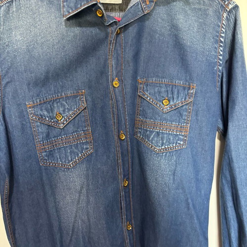 Vittorio denim shirt for teenage boy like new