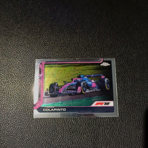 2025 Topps Chrome Franco Colapinto Car Alpine Team F1 like new