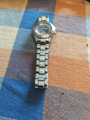 Tian Quartz men's watch silver, like new, full functional