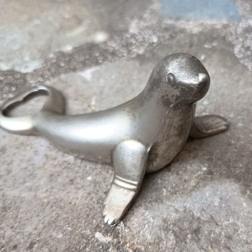 Vintage Metal Bottle Opener "Seal" BMF West Germany used