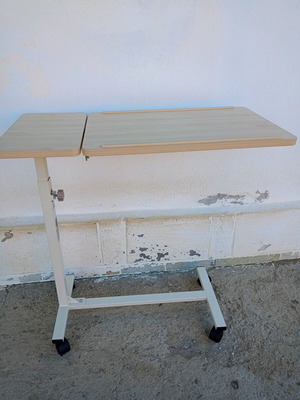 Reclining table for hospital bed like new