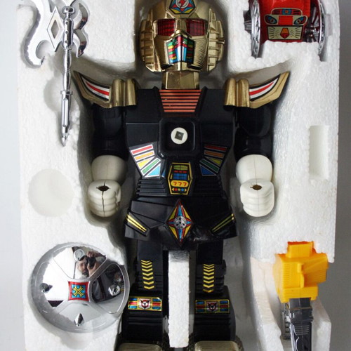Guardian Warrior Robot vintage 1986 new, Sectaurs Blackstar Motu Son AI Taiwan
