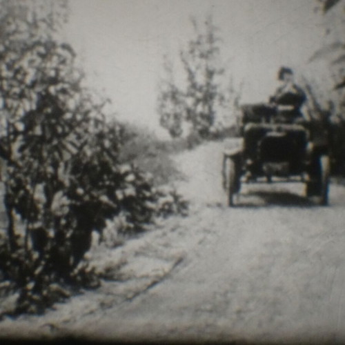 Super 8mm silent film Alkali Ike's Auto used, 1911 comedy