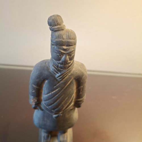 Terracotta Army replica collection, 4 ceramic statues from China