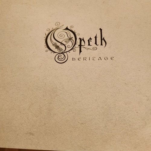 Opeth Heritage double vinyl record like new with poster