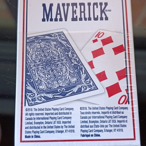 Maverick Playing Cards like new