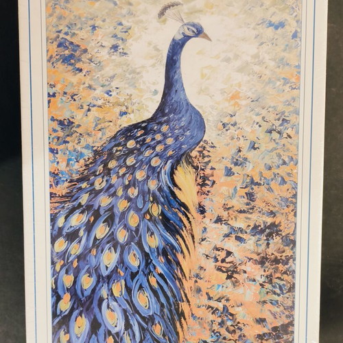 Jigsaw puzzle 1000 pieces with peacock theme new