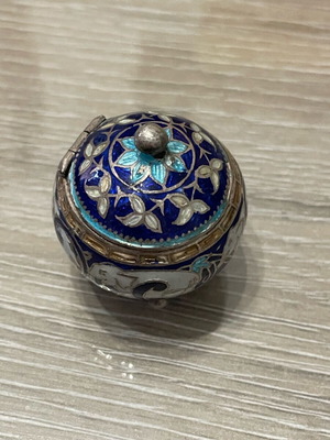 Silver 925 miniature used with enamel 26 g