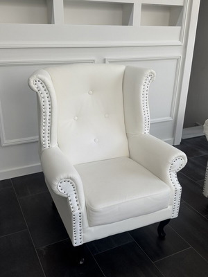Leather armchair